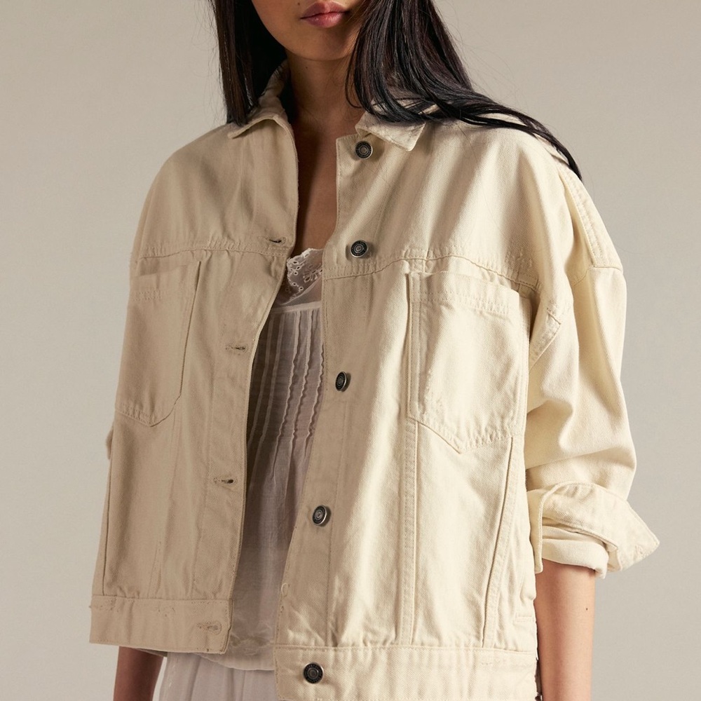 Free People Opal Swing Jean Jacket